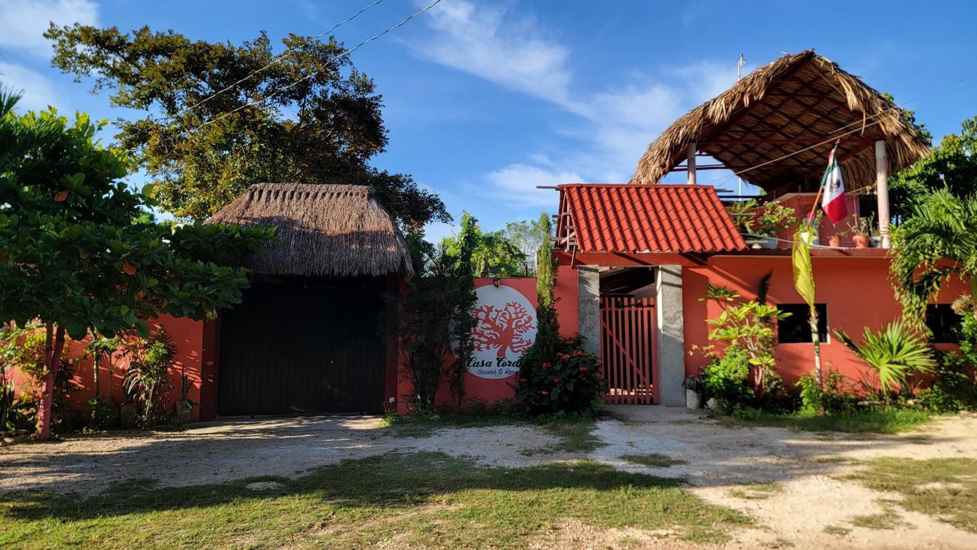 Casa Coral Hotell Bacalar Eksteriør bilde